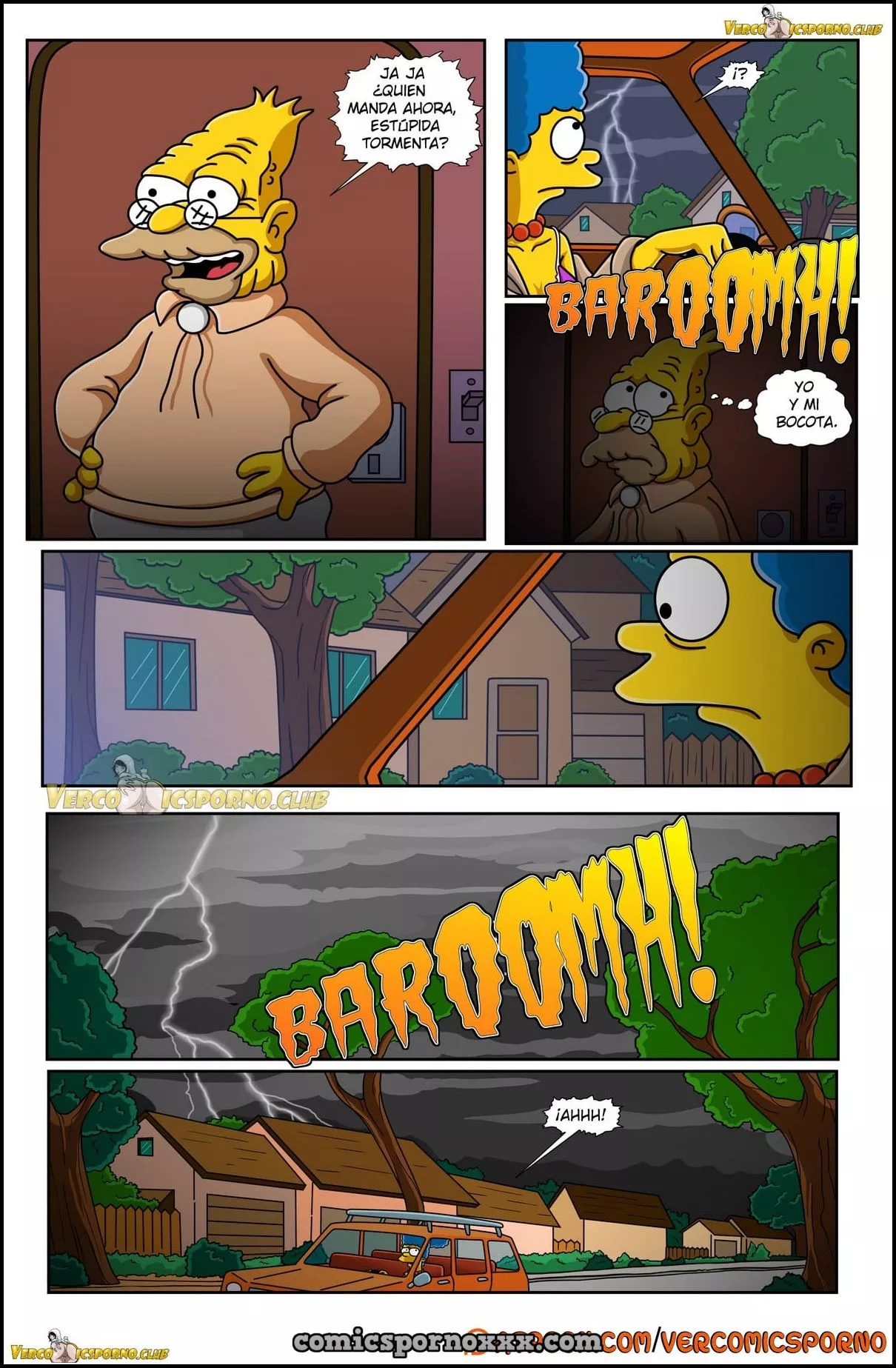 Hentai - El Abuelo Abraham Simpson y Yo - Imagen 12