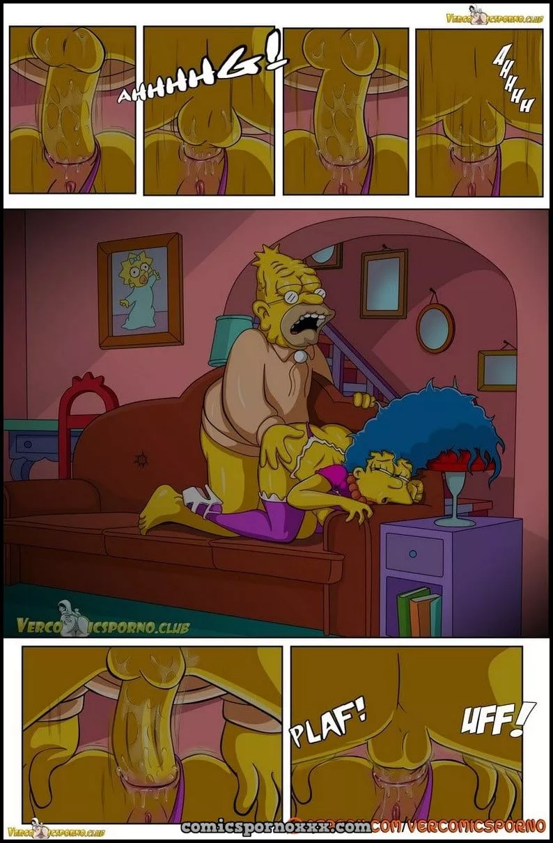 Hentai - El Abuelo Abraham Simpson y Yo - Imagen 120