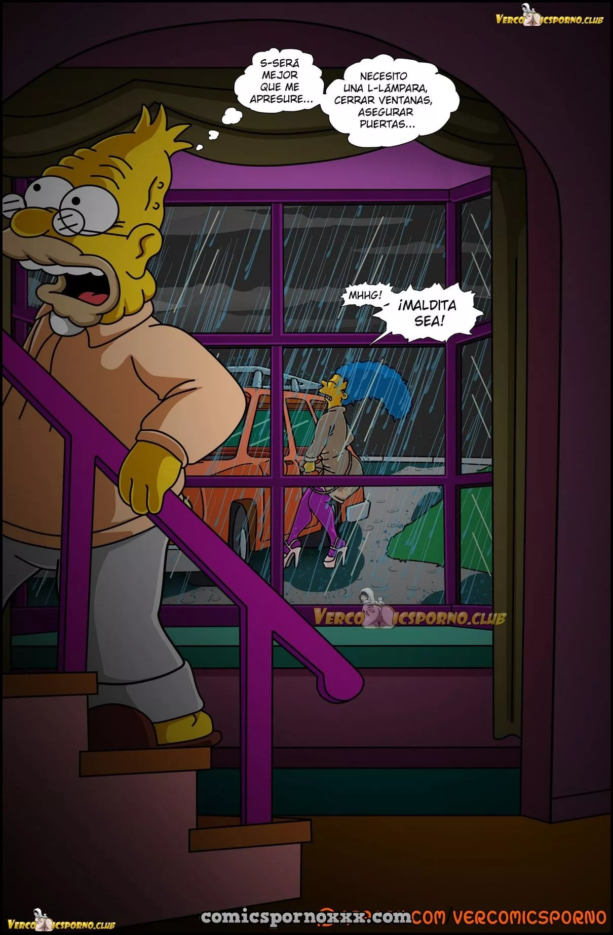 Hentai - El Abuelo Abraham Simpson y Yo - Imagen 20