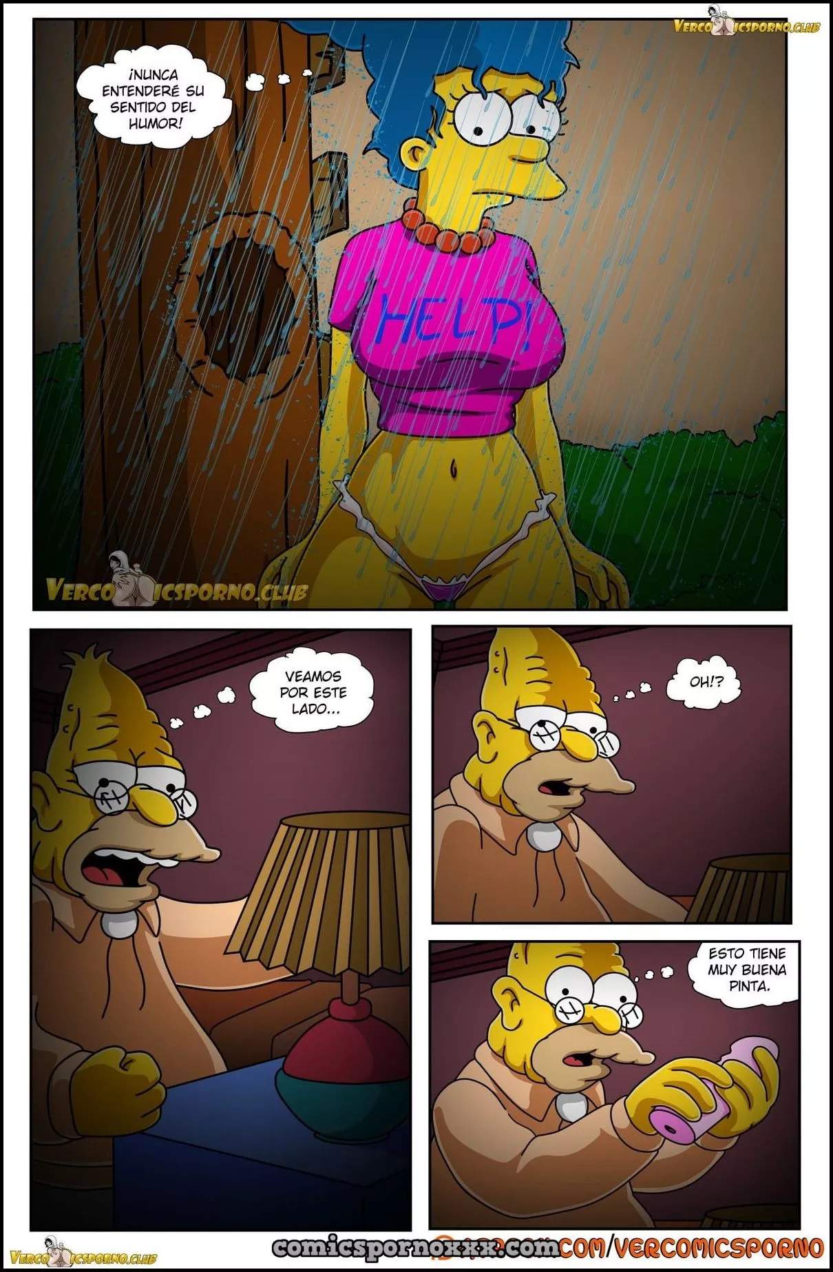 Hentai - El Abuelo Abraham Simpson y Yo - Imagen 29