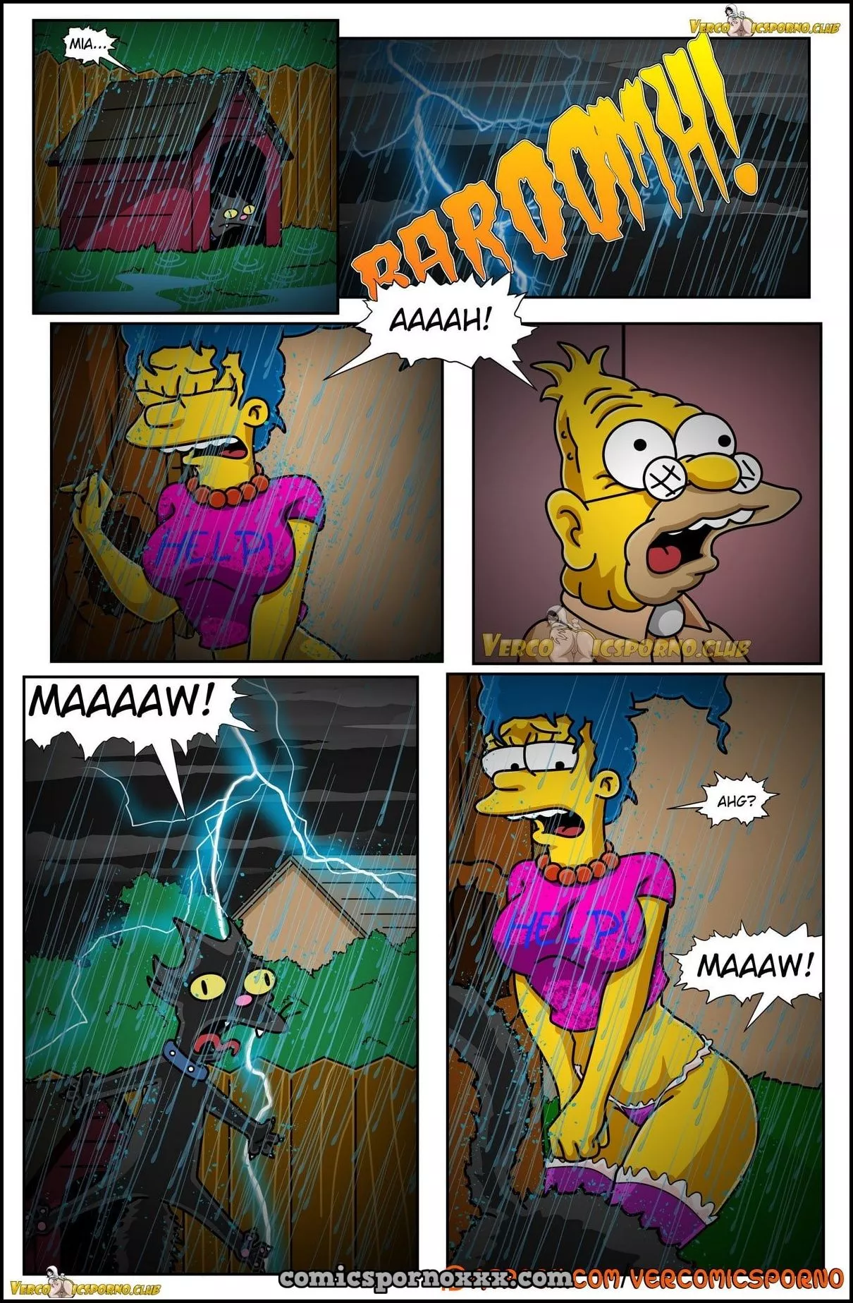 Hentai - El Abuelo Abraham Simpson y Yo - Imagen 32