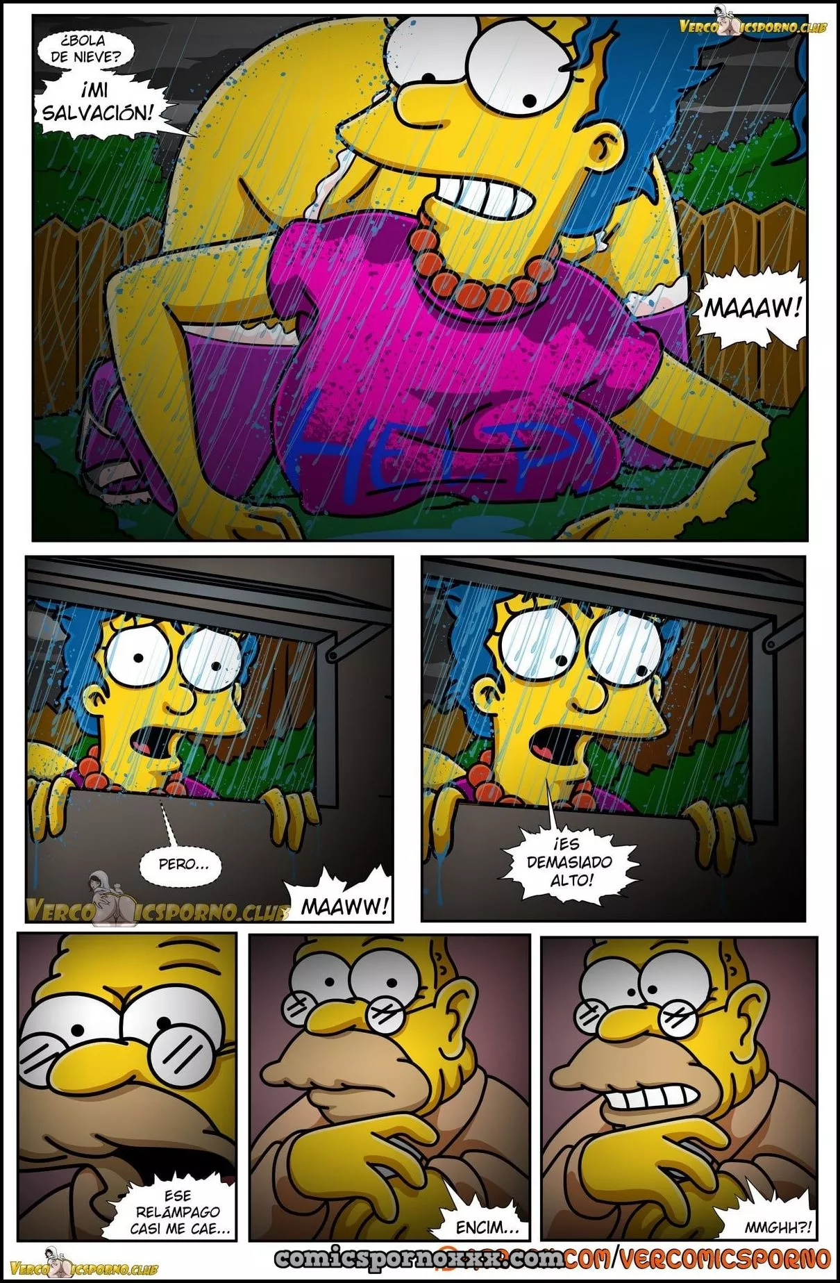 Hentai - El Abuelo Abraham Simpson y Yo - Imagen 33