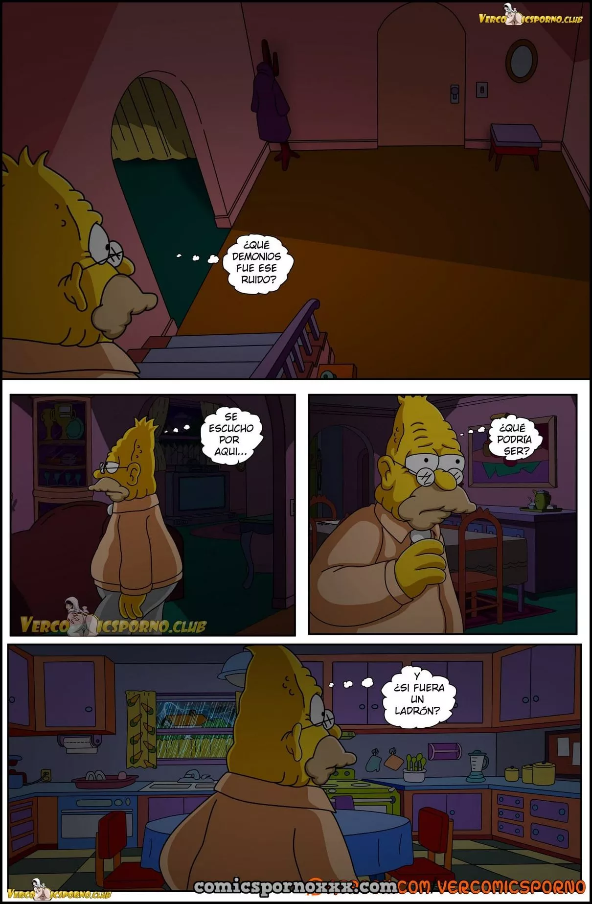 Hentai - El Abuelo Abraham Simpson y Yo - Imagen 37