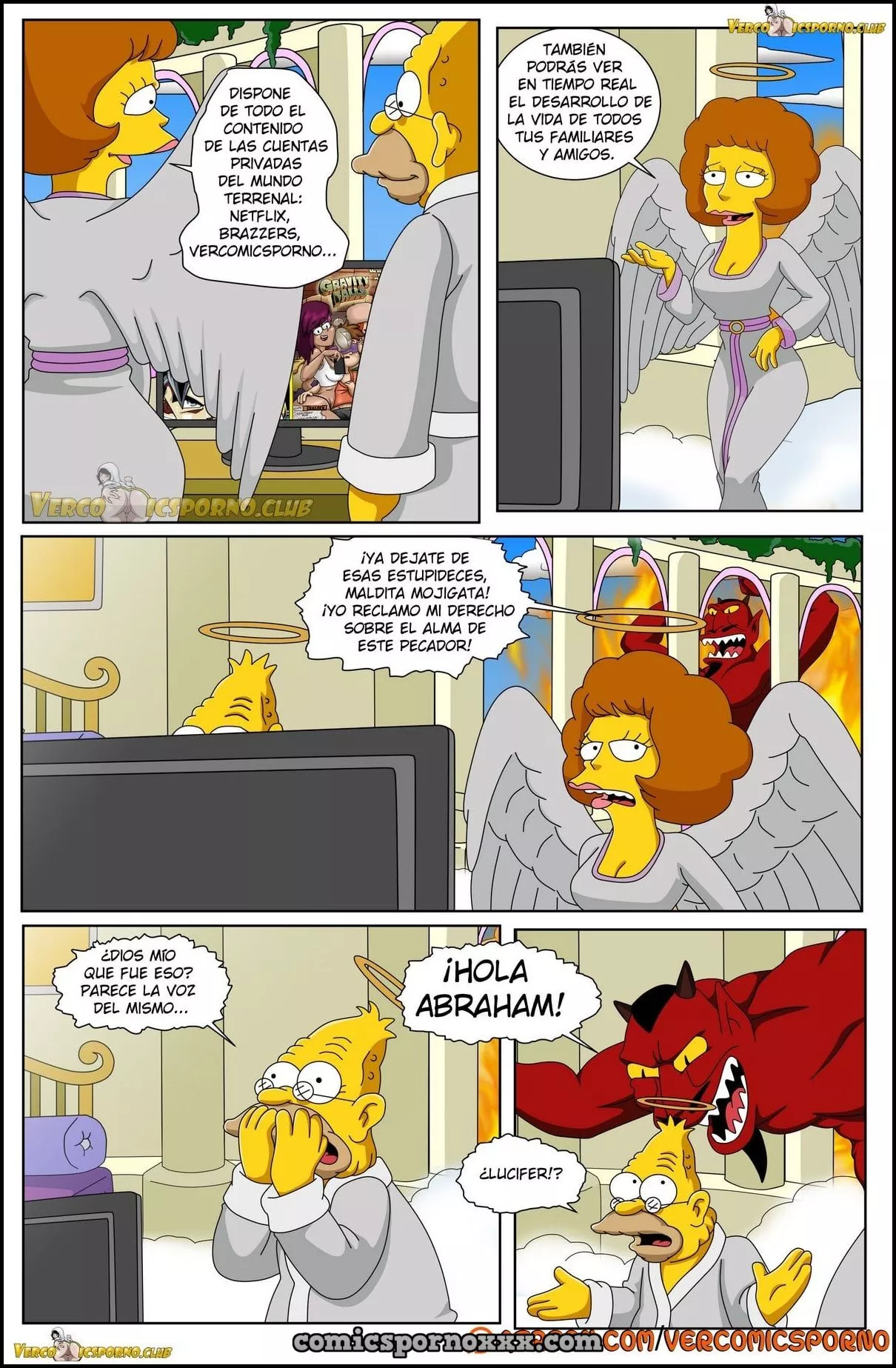 Hentai - El Abuelo Abraham Simpson y Yo - Imagen 46