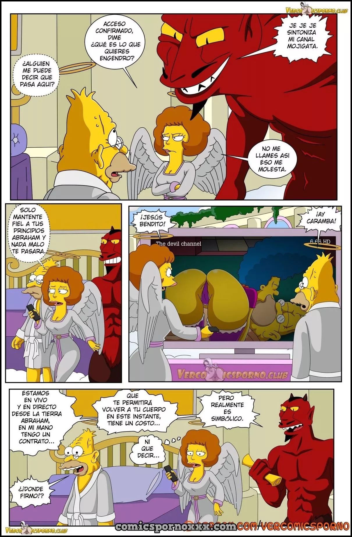 Hentai - El Abuelo Abraham Simpson y Yo - Imagen 48