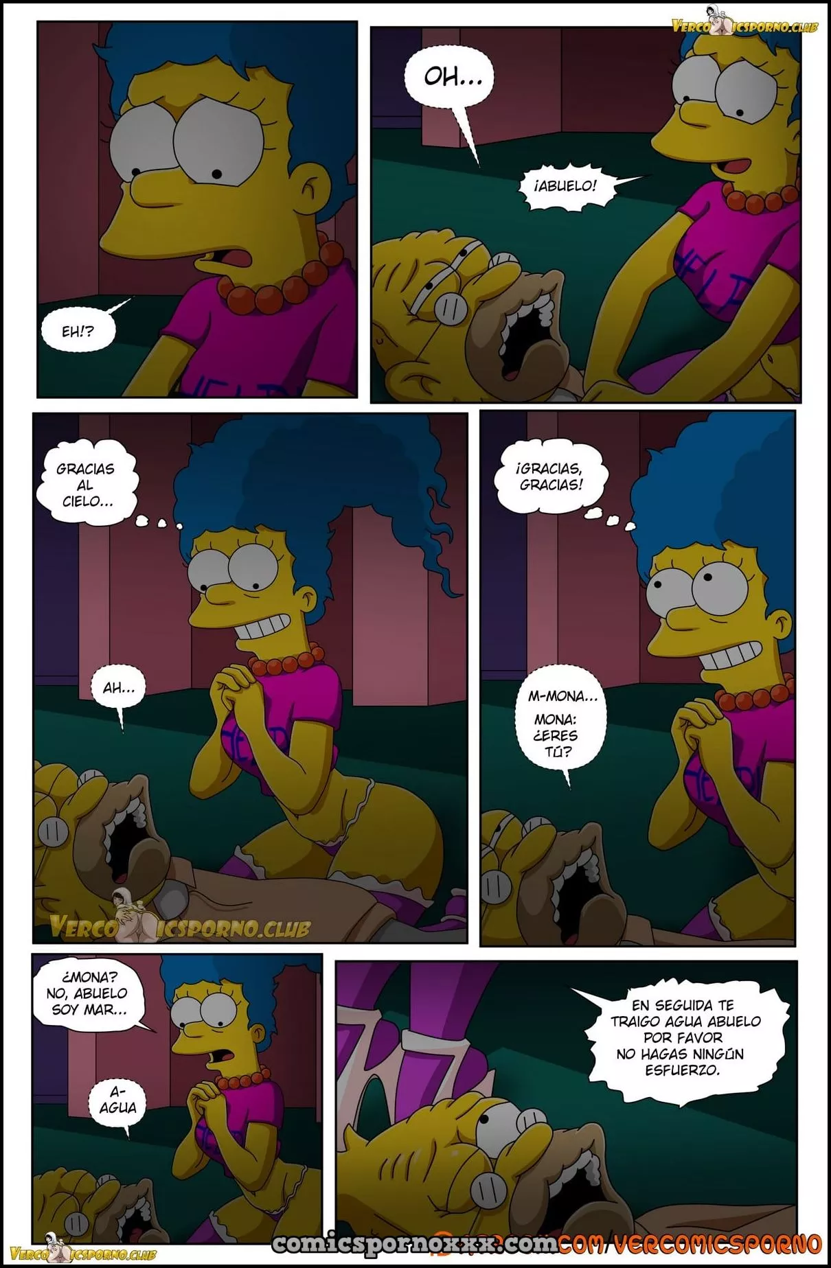 Hentai - El Abuelo Abraham Simpson y Yo - Imagen 51