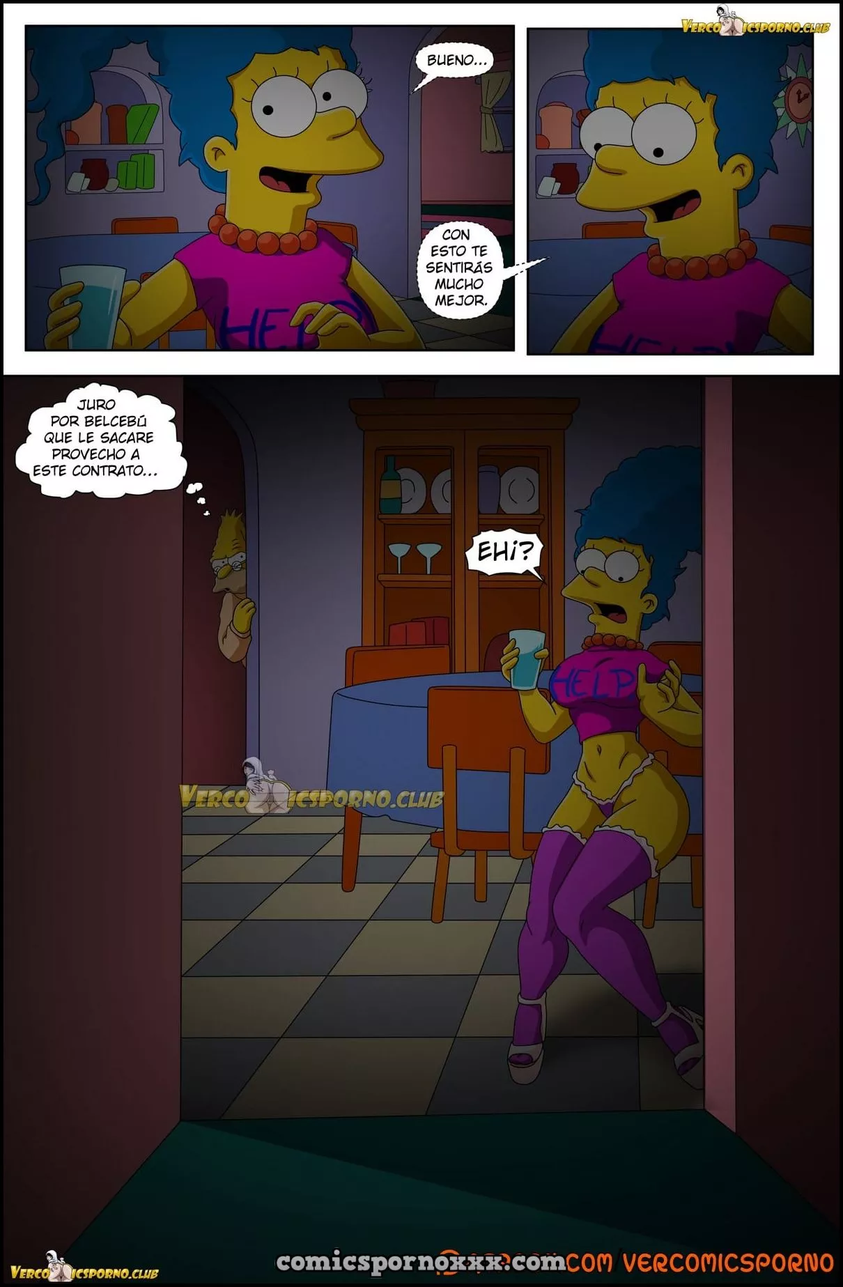 Hentai - El Abuelo Abraham Simpson y Yo - Imagen 52