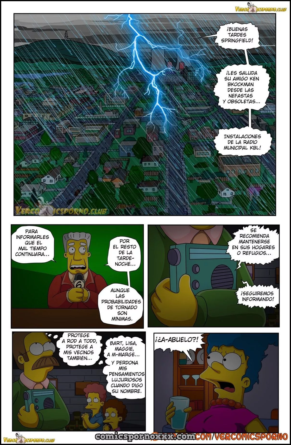 Hentai - El Abuelo Abraham Simpson y Yo - Imagen 53