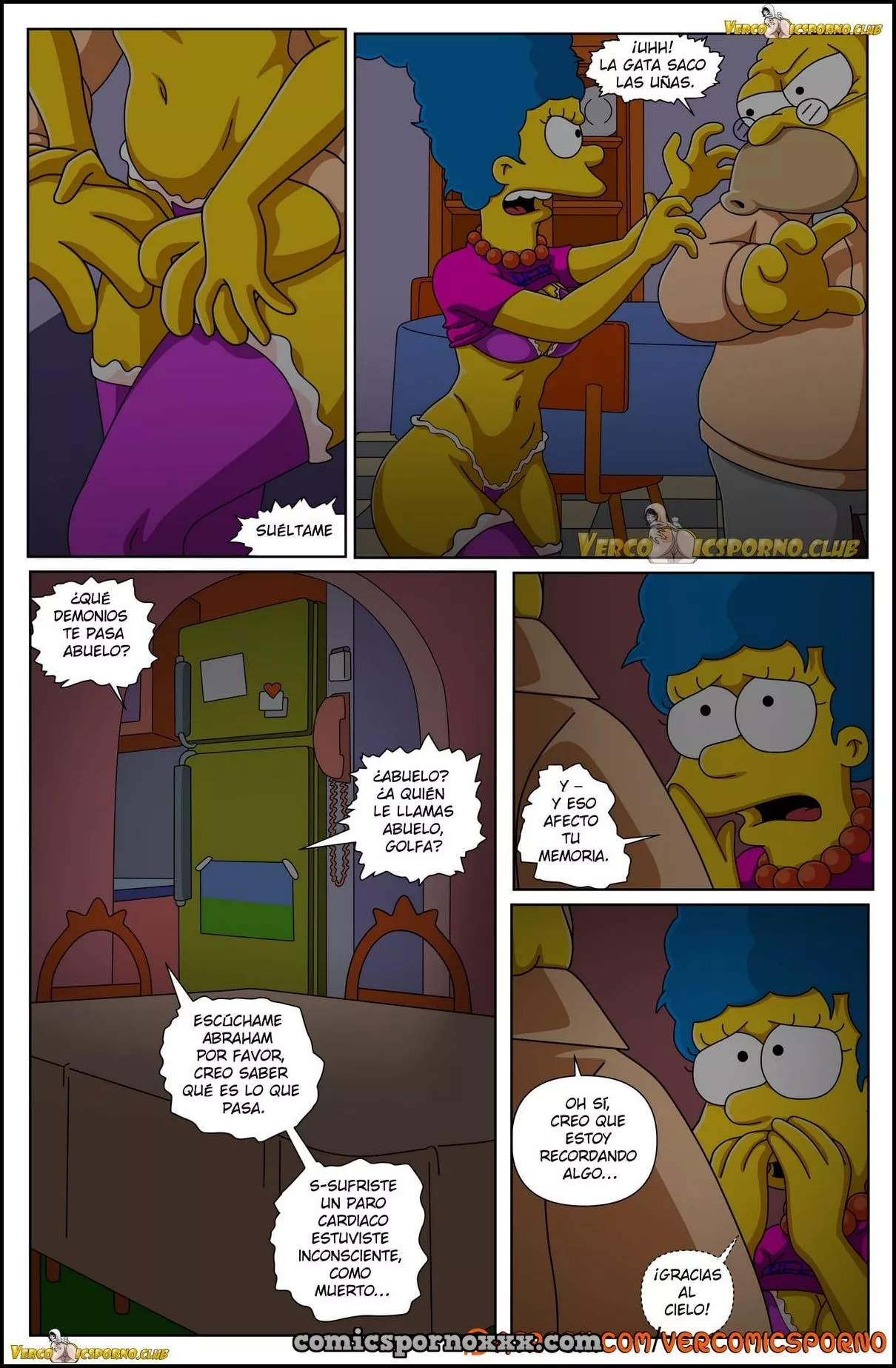 Hentai - El Abuelo Abraham Simpson y Yo - Imagen 58