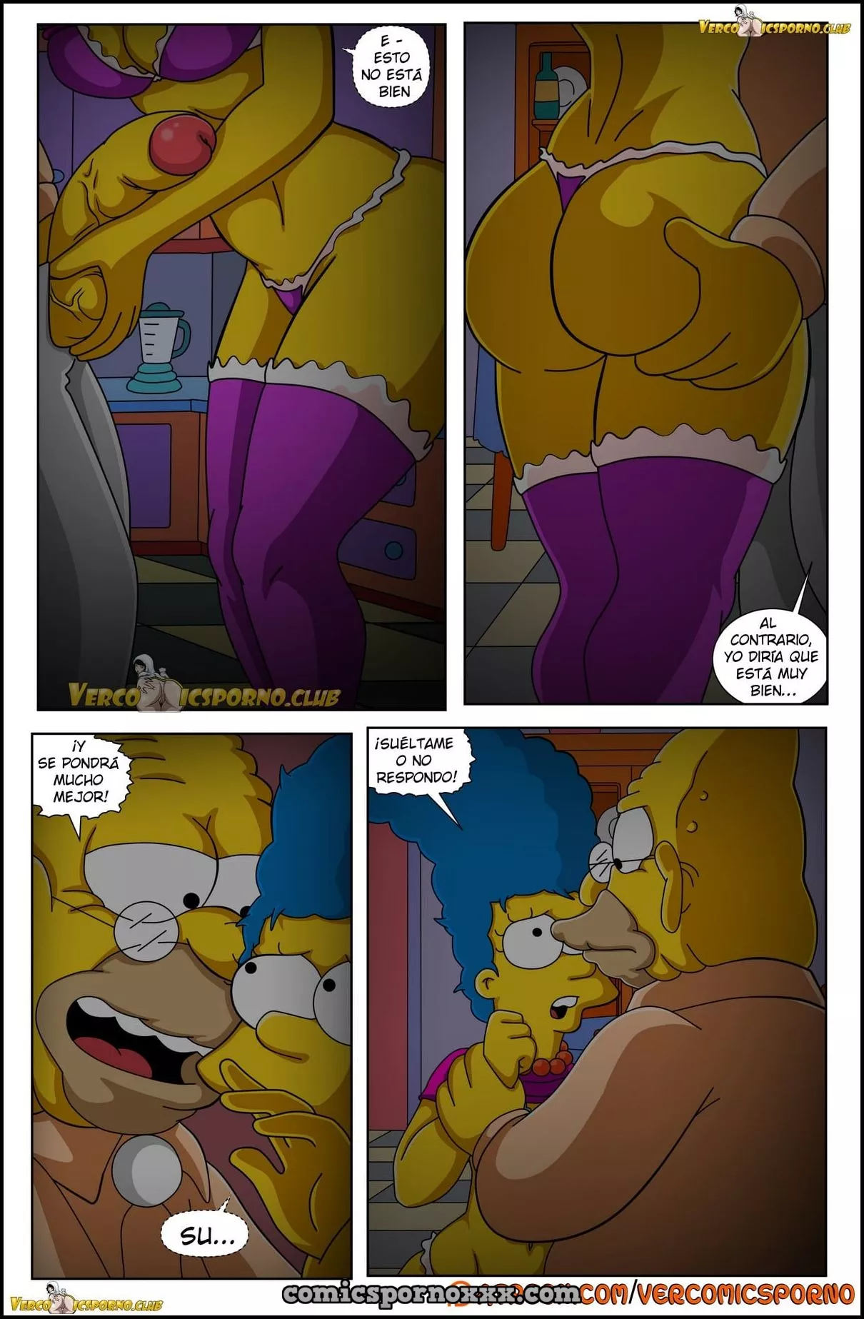 Hentai - El Abuelo Abraham Simpson y Yo - Imagen 60