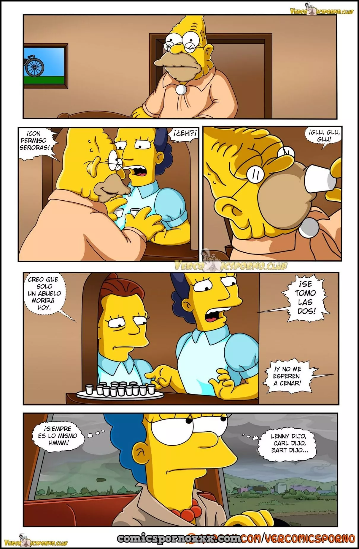 Hentai - El Abuelo Abraham Simpson y Yo - Imagen 9