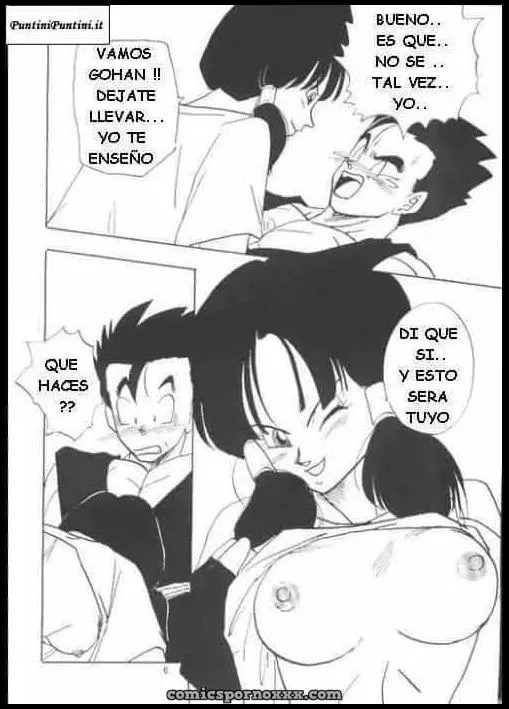 El Entrenamiento Porno de Videl y Son Gohan - Página 2