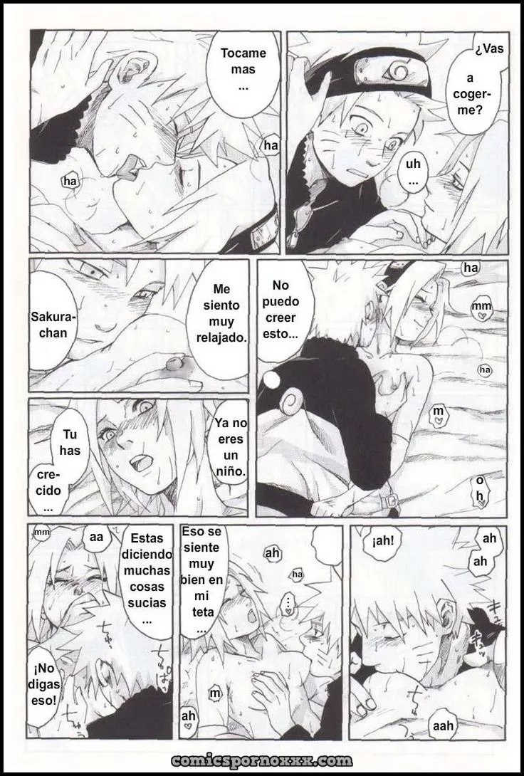 Hentai - El Falso Naruto Follando con Sakura y Shizune - Imagen 17