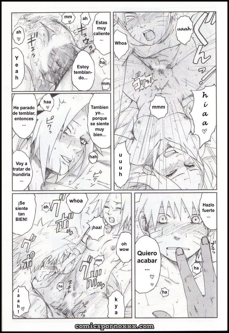 Hentai - El Falso Naruto Follando con Sakura y Shizune - Imagen 22