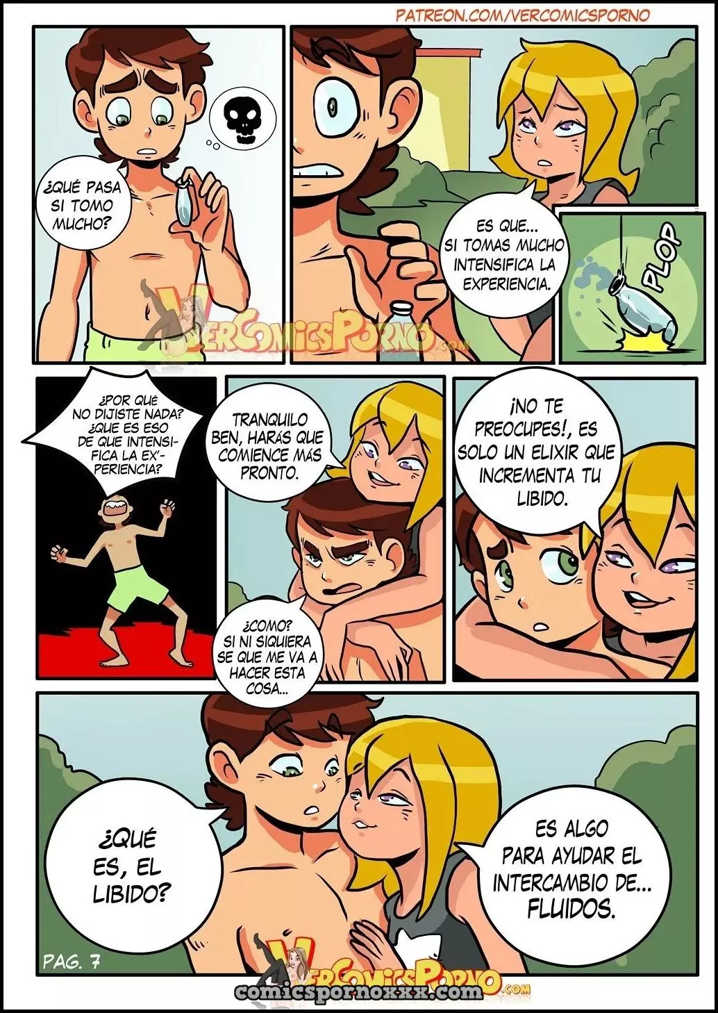 Hentai - El que Ríe al Final (Ben y Gwen Tennyson) - Imagen 8