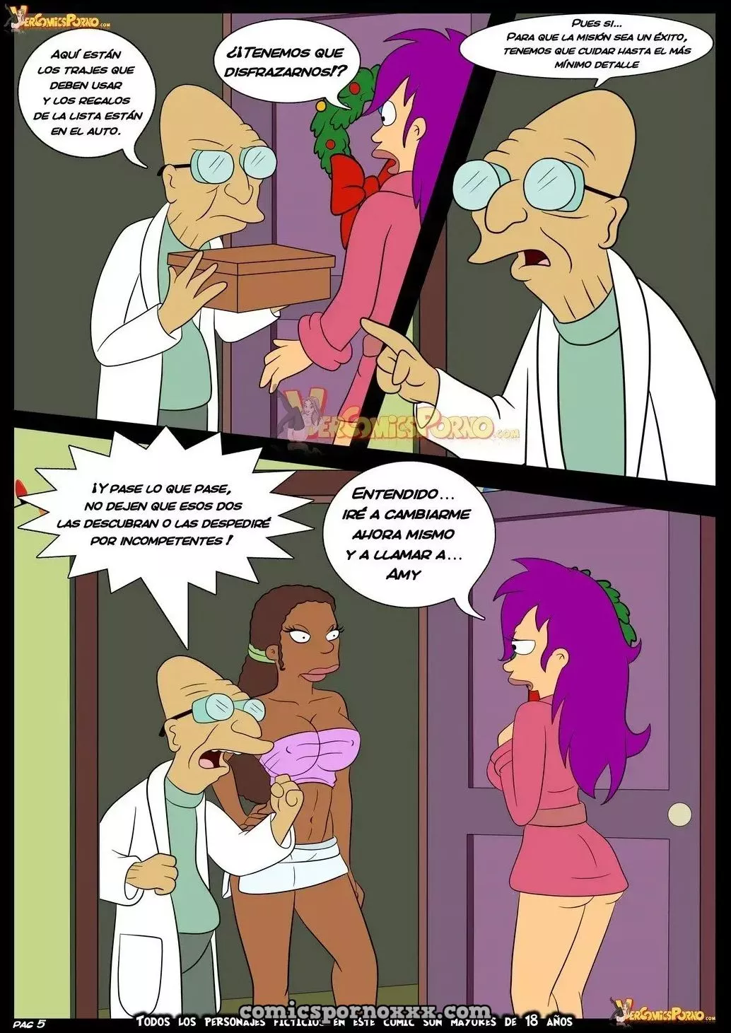 Hentai - Especial de Navidad de Futurama - Imagen 6