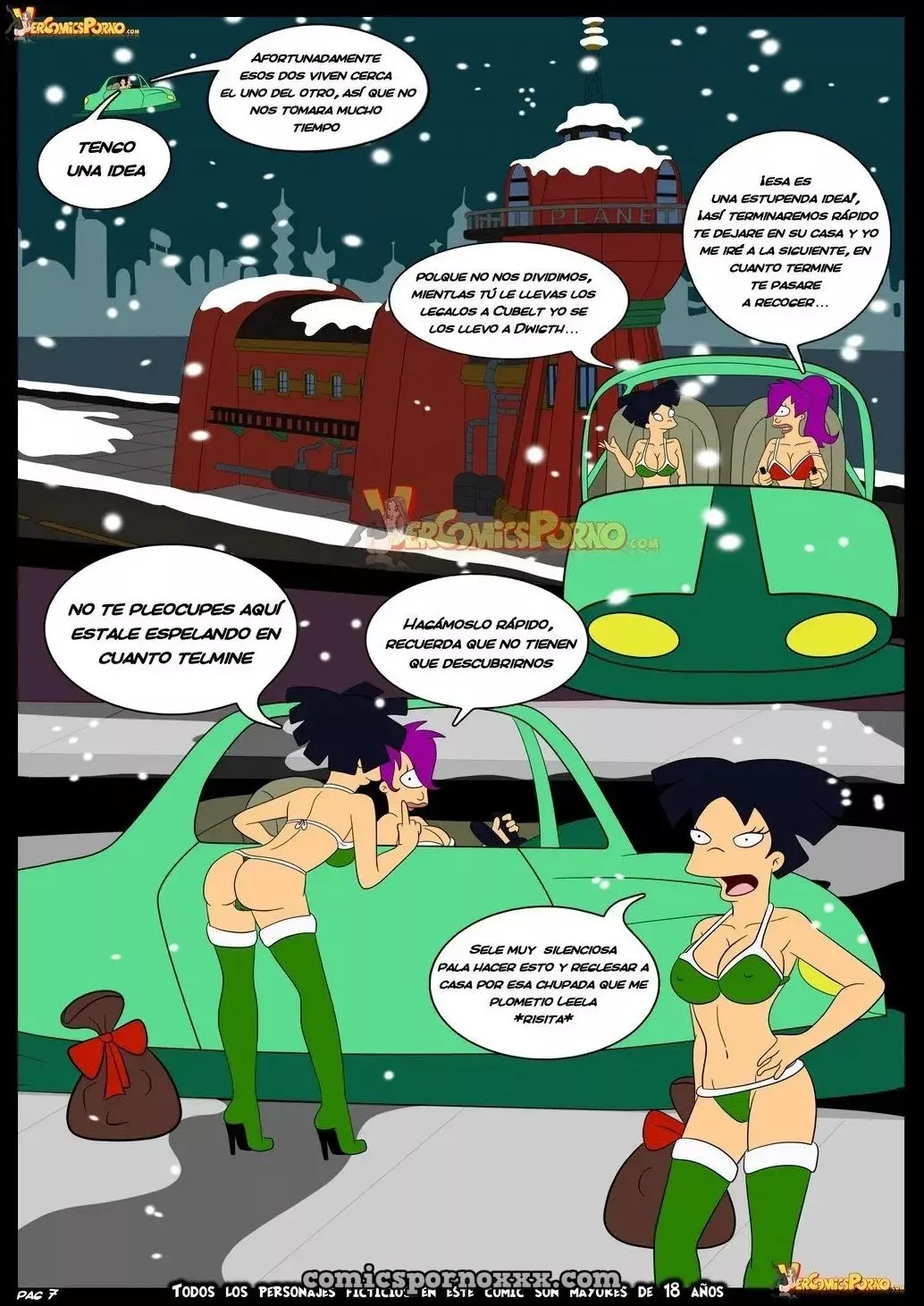 Hentai - Especial de Navidad de Futurama - Imagen 8