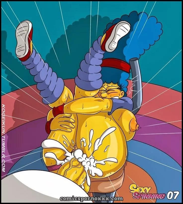 Hentai - Haciendo Sexy Spinning con Marge Simpson - Imagen 8