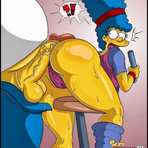 Art Fan - Haciendo Sexy Spinning con Marge Simpson - 2