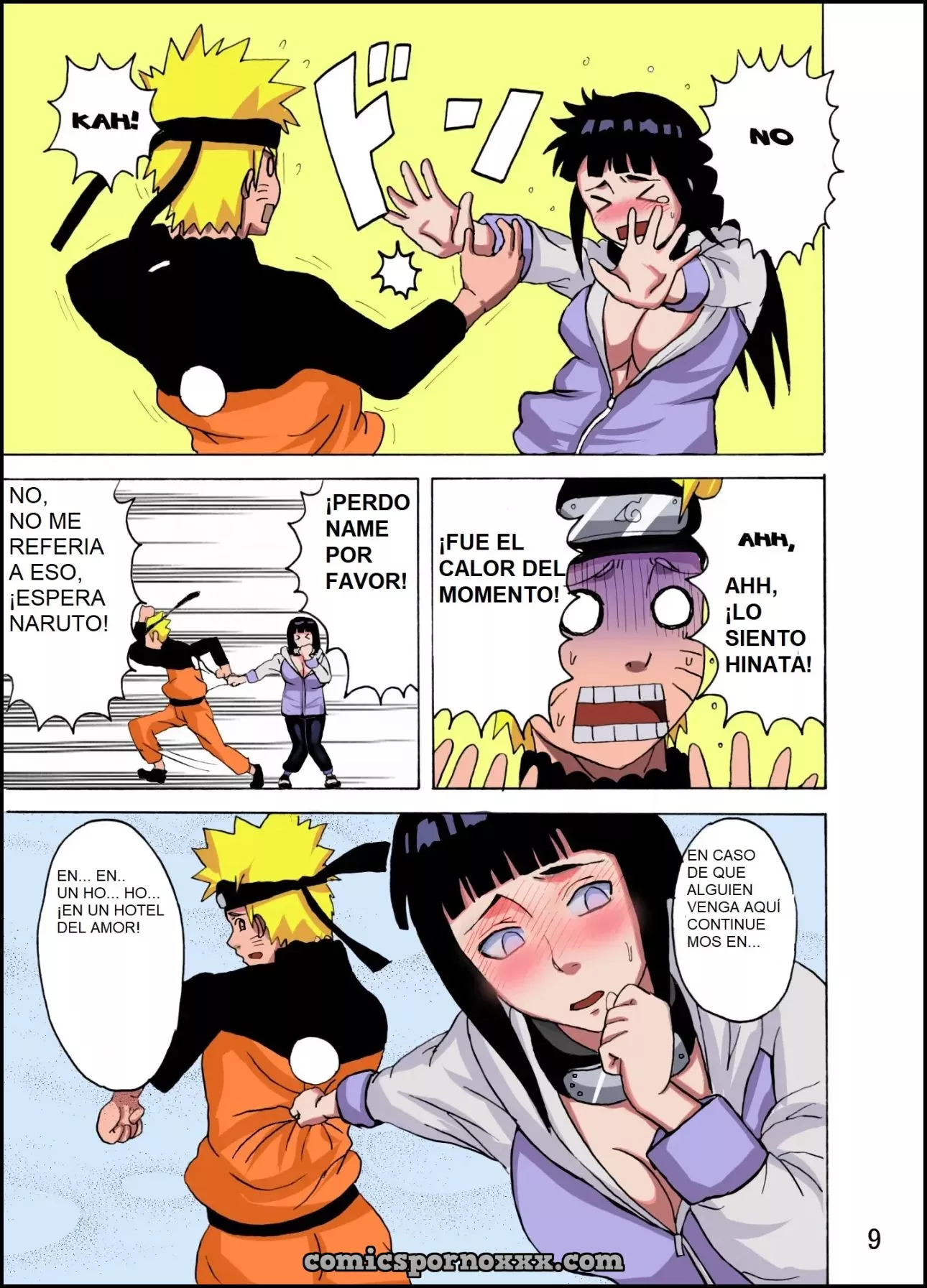 Hinata Fight #1 (Full Color) - Página 10