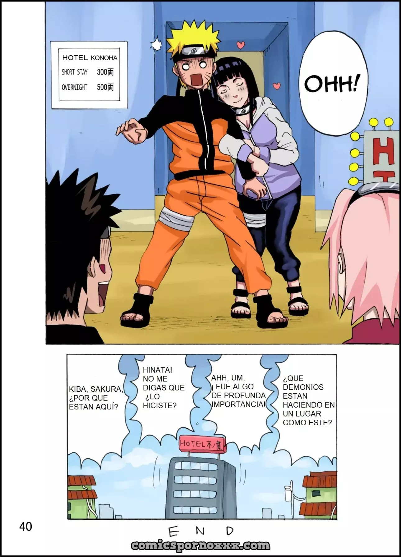 Hinata Fight #1 (Full Color) - Página 40