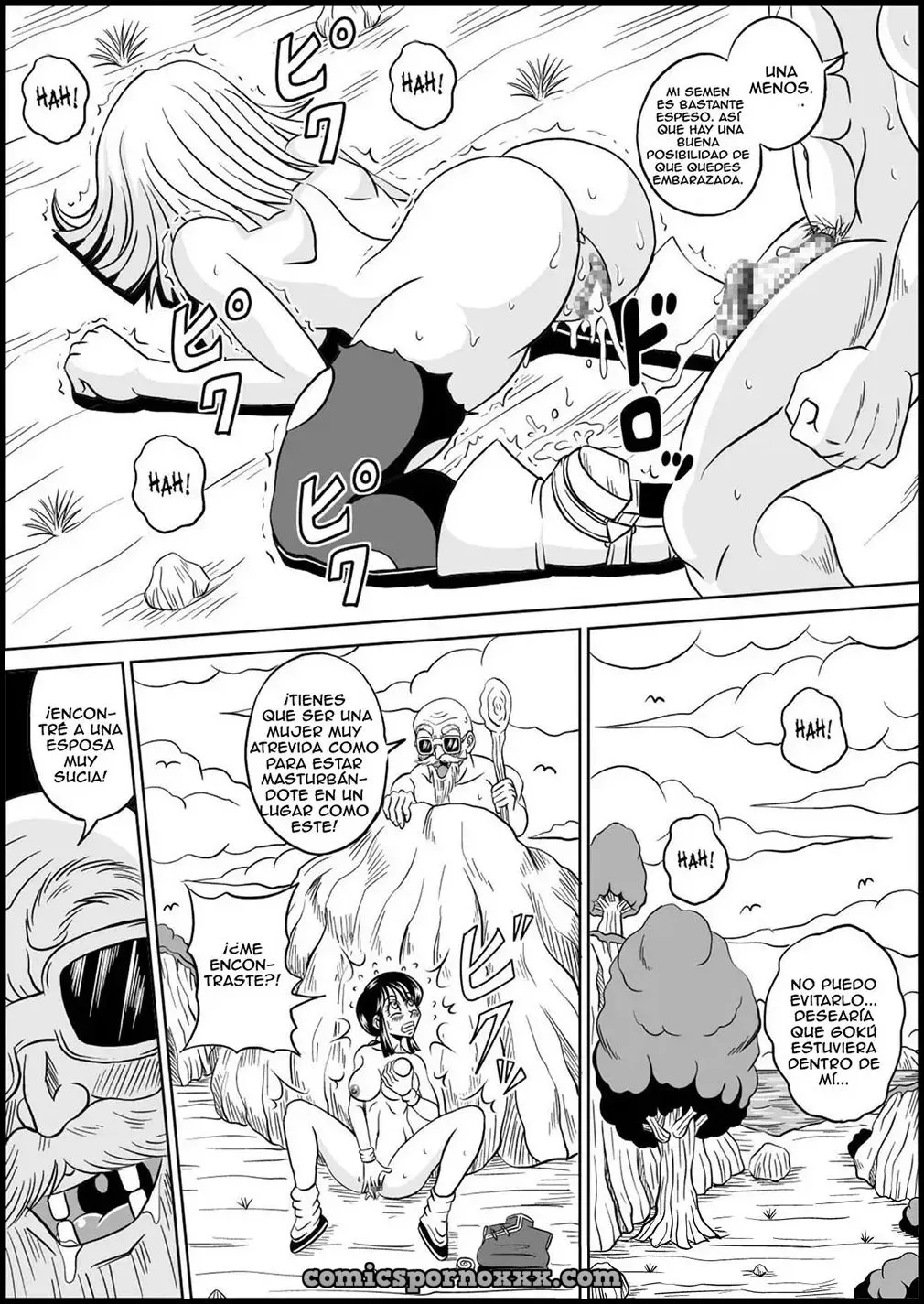 Kame Hito no Yabou #1 (Maestro Roshi Abuelo Violador) - Página 21