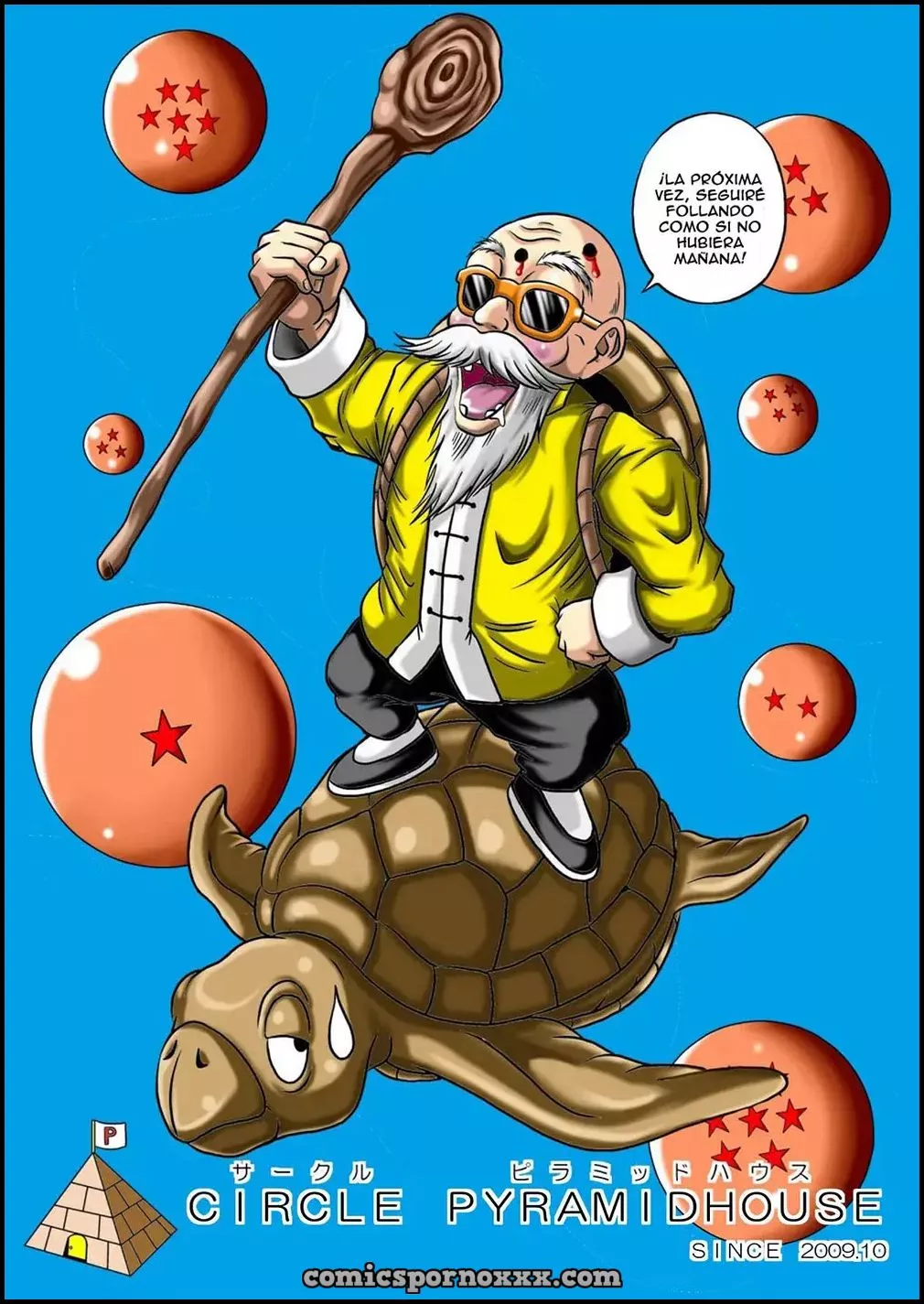 Kame Hito no Yabou #1 (Maestro Roshi Abuelo Violador) - Página 36