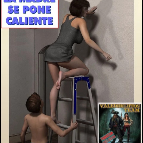 Hentai - La Madre se Pone Caliente con su Hijo - 1