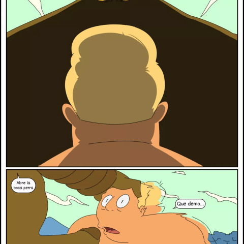 Anime - Zapp Brannigan and the Misterious Omicronian (Futurama Gay) - 7