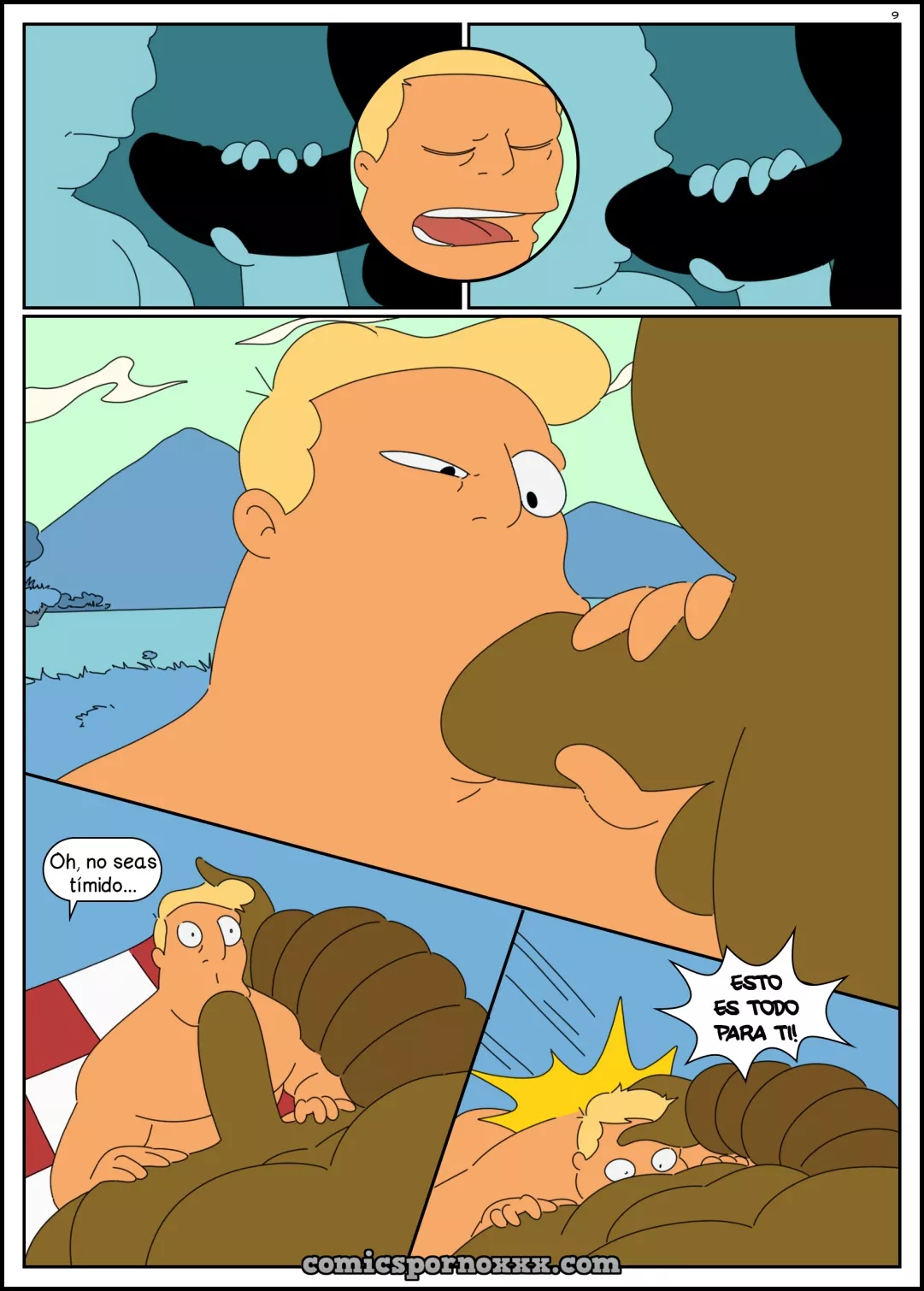 Hentai - Zapp Brannigan and the Misterious Omicronian (Futurama Gay) - Imagen 10