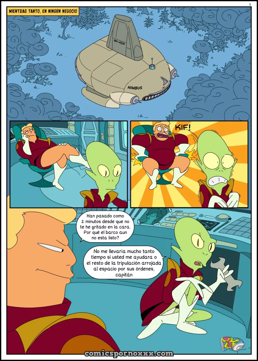 Hentai - Zapp Brannigan and the Misterious Omicronian (Futurama Gay) - Imagen 2