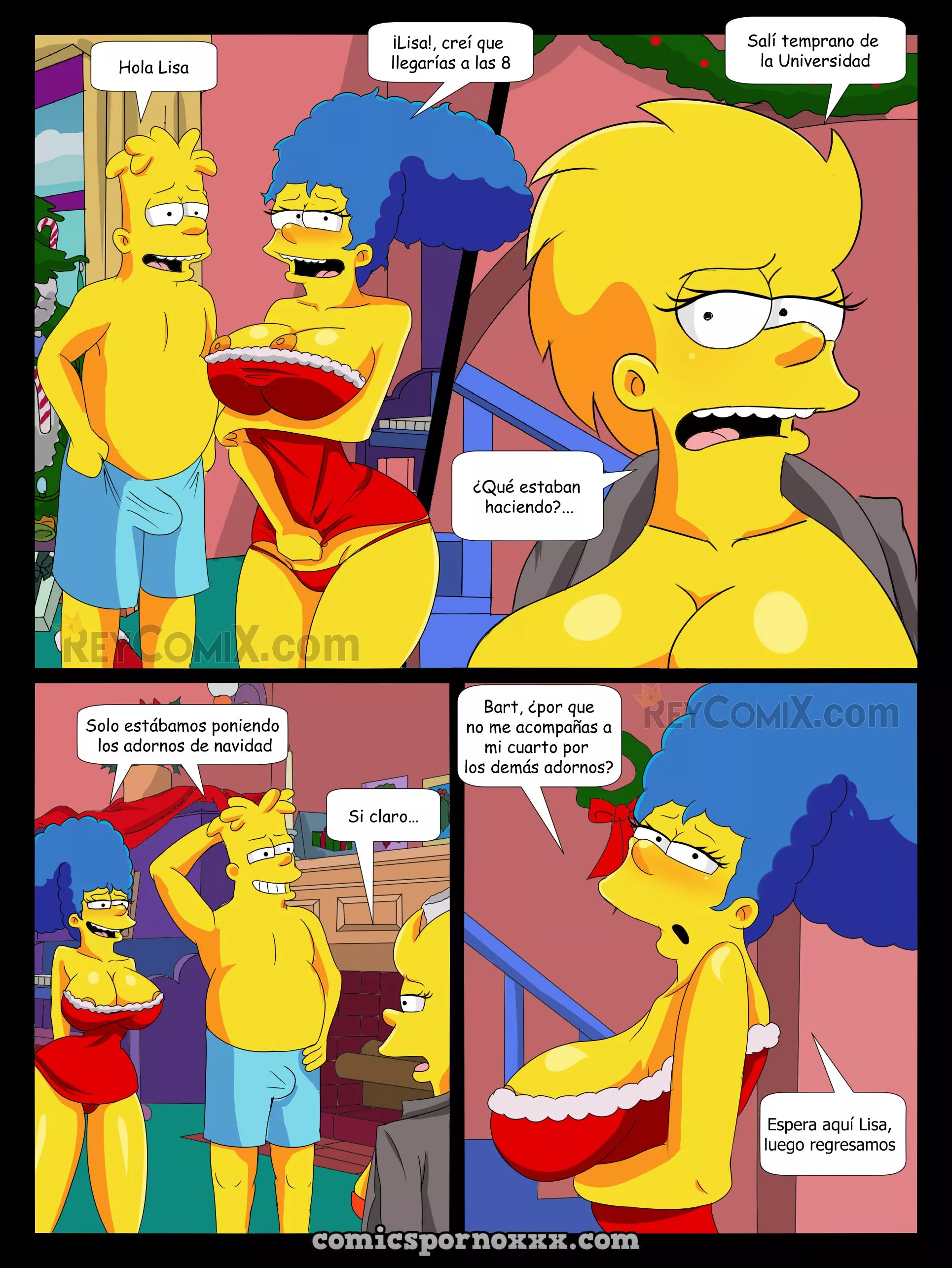 Hentai - Los Simpsons en Navidad en Familia - Imagen 3