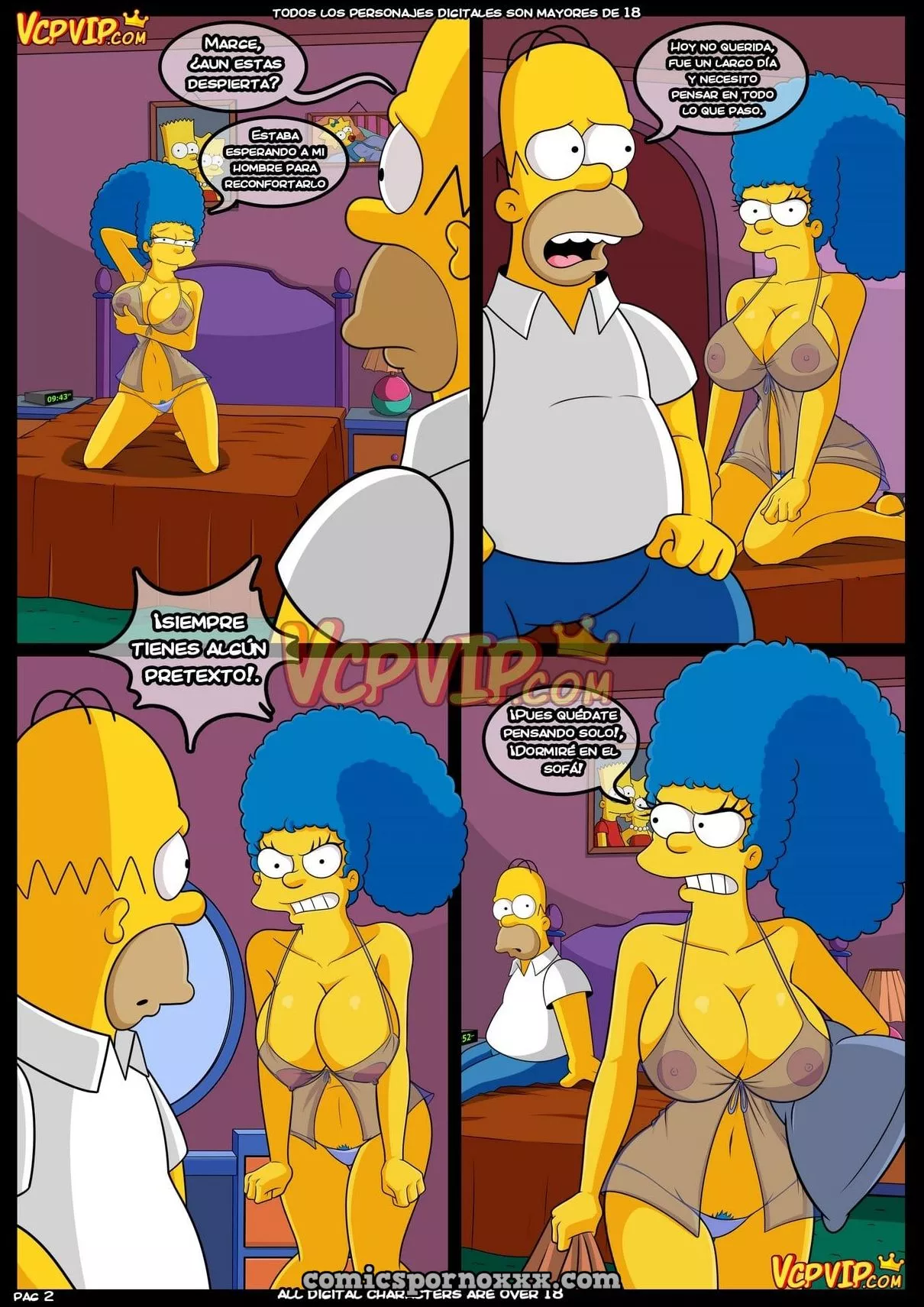 Hentai - Mamá (Homero Folla con su Madre Mona Penelope Simpson) - Imagen 3