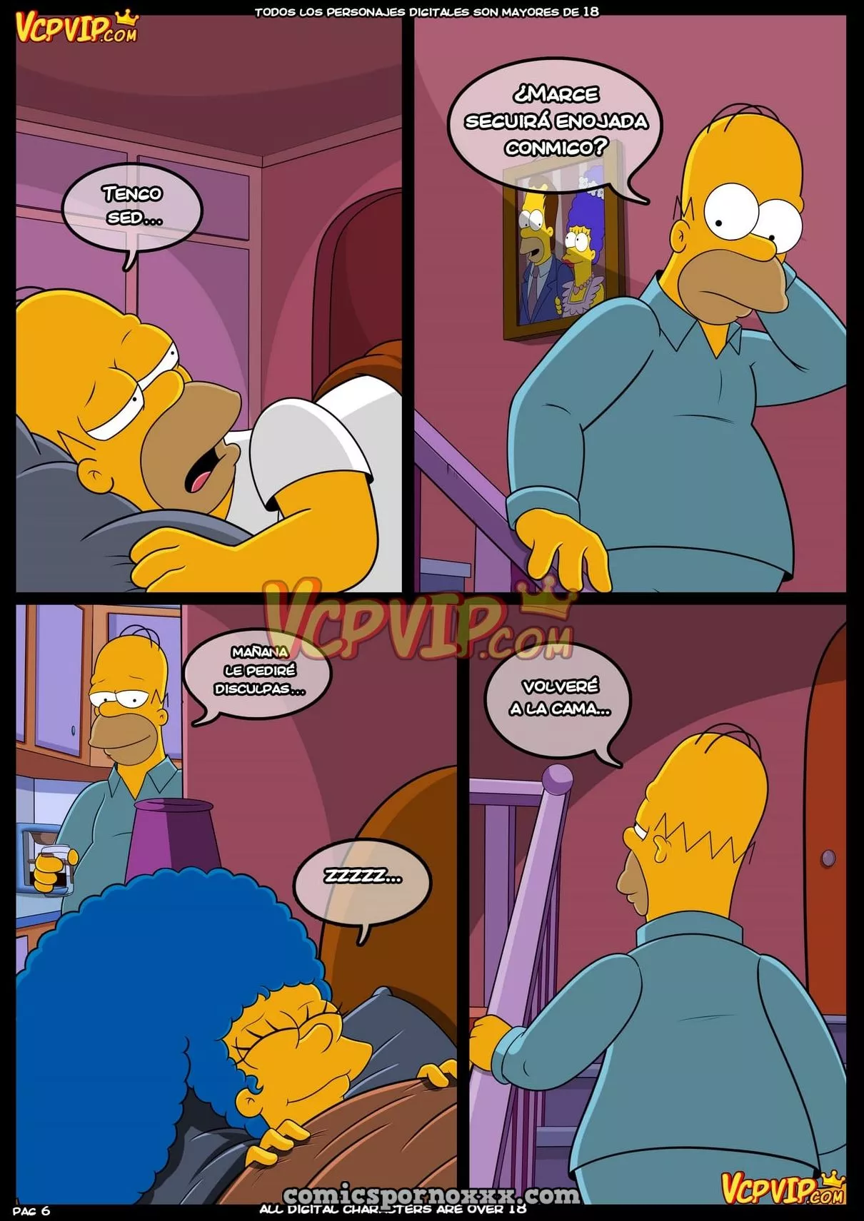 Hentai - Mamá (Homero Folla con su Madre Mona Penelope Simpson) - Imagen 7