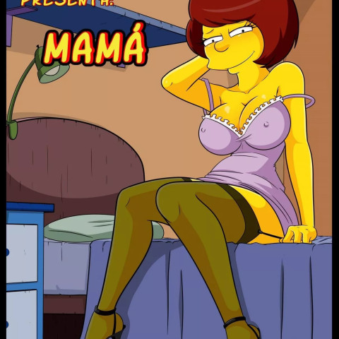 Comic Alternativo - Mamá (Homero Folla con su Madre Mona Penelope Simpson) - 1