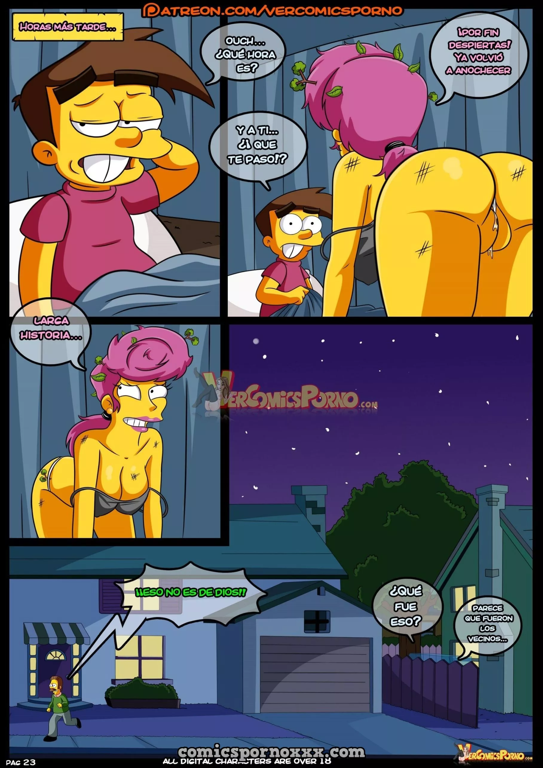 Milfs Catcher’s #2 (Los Simpson y Los Padrinos Mágicos Tienen Sexo) - Página 24