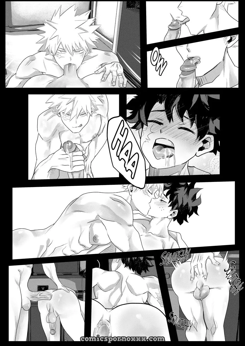 Hentai - Partner = Husband (Comic Gay de Boku no Hero Academia) - Imagen 14