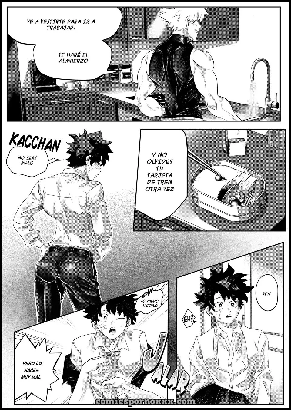 Hentai - Partner = Husband (Comic Gay de Boku no Hero Academia) - Imagen 8