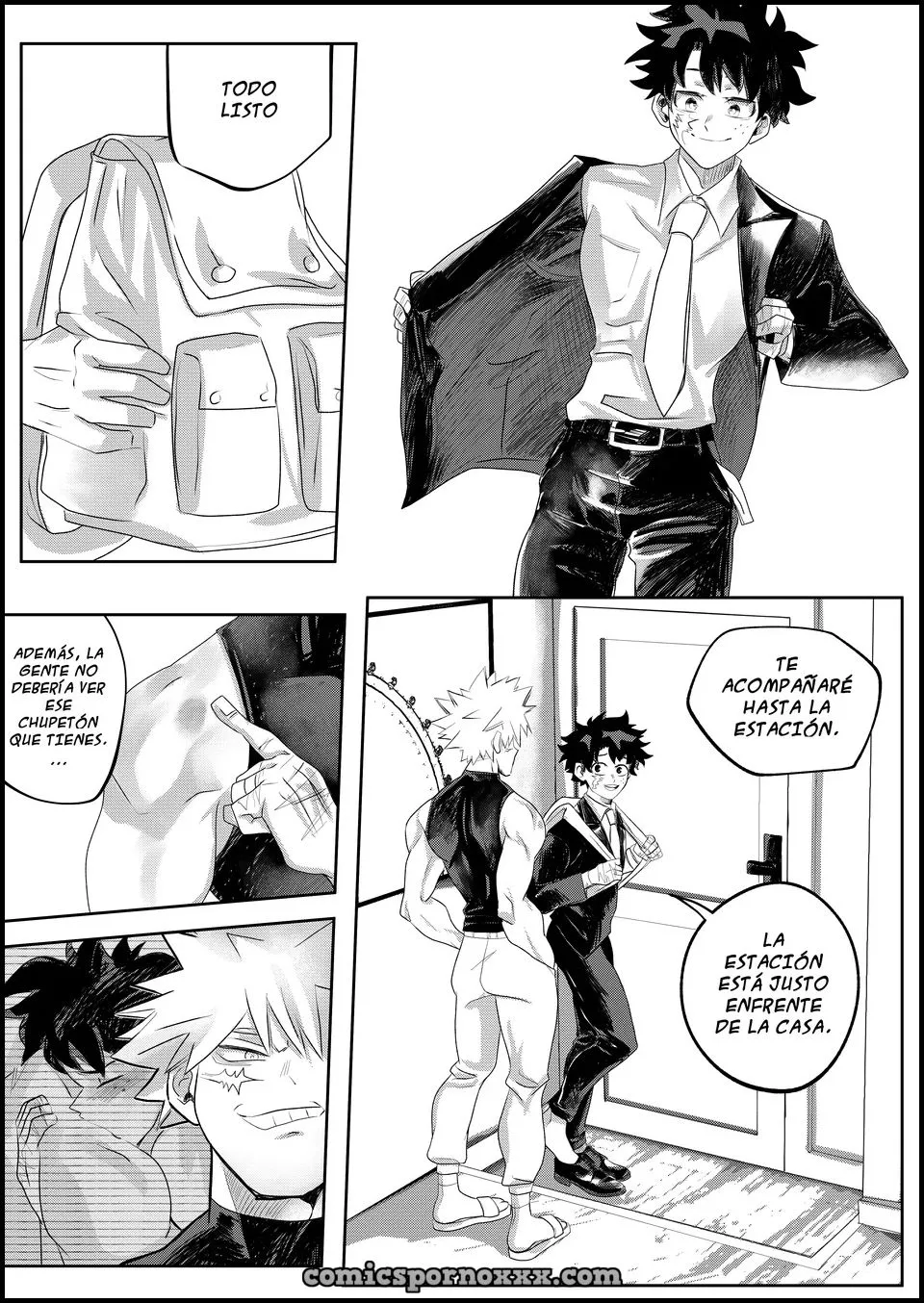 Hentai - Partner = Husband (Comic Gay de Boku no Hero Academia) - Imagen 9