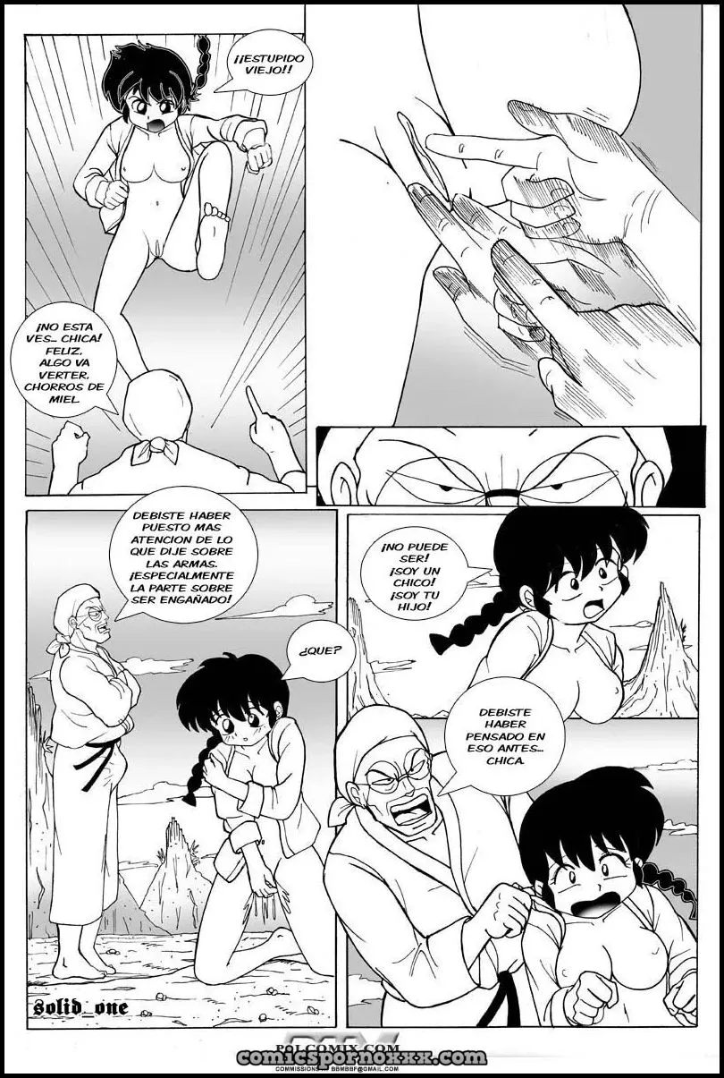 Hentai - Ranma Follado por su Padre Genma Saotome (Anything Goes! #1) - Imagen 11