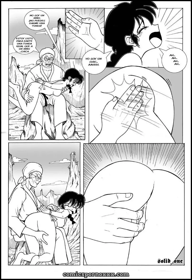 Hentai - Ranma Follado por su Padre Genma Saotome (Anything Goes! #1) - Imagen 12