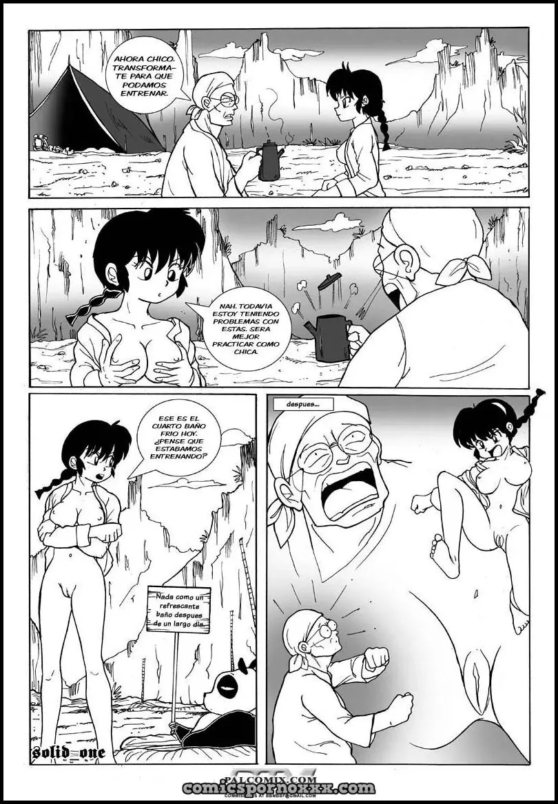 Hentai - Ranma Follado por su Padre Genma Saotome (Anything Goes! #1) - Imagen 5