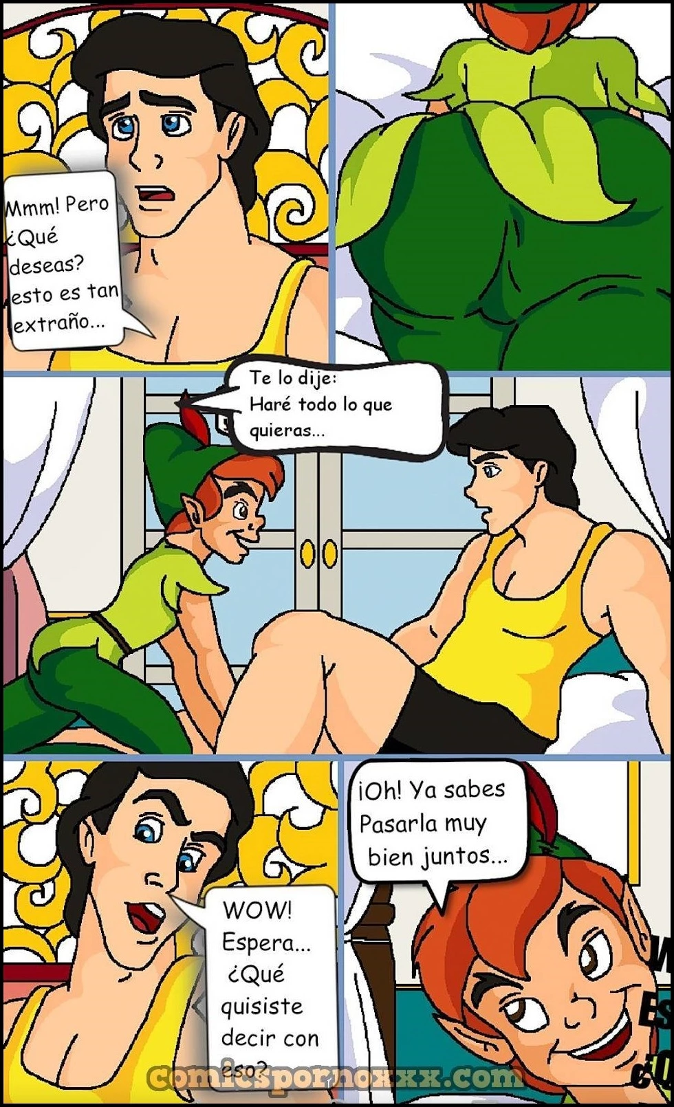 Hentai - Sex Book (Eric y Peter Pan – Sexo Gay) - Imagen 4