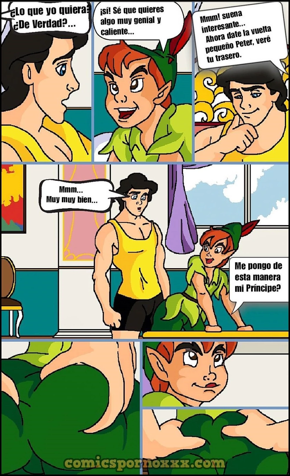 Hentai - Sex Book (Eric y Peter Pan – Sexo Gay) - Imagen 5