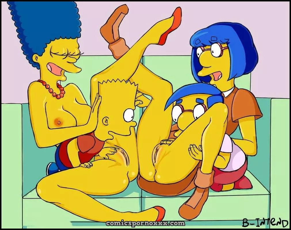 Hentai - Sexo Incesto entre Milhouse y su Mama (Milhouse x Luann) - Imagen 19