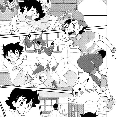 Ippai Taberu Kimi Ga Suki! (Pokémon Gay) - Página 8