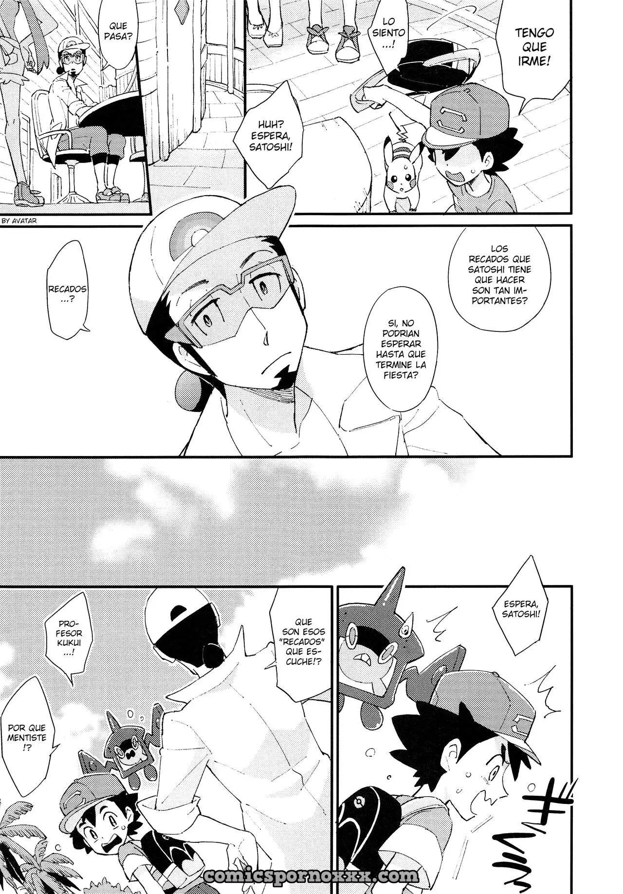 Ippai Taberu Kimi Ga Suki! (Pokémon Gay) - Página 10