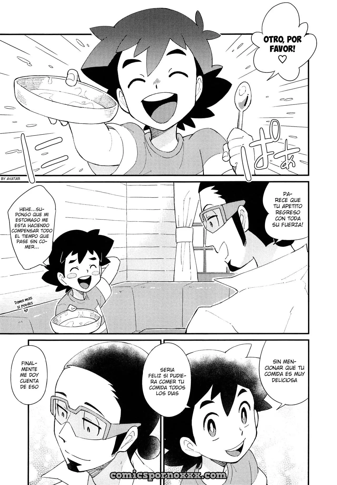 Ippai Taberu Kimi Ga Suki! (Pokémon Gay) - Página 28
