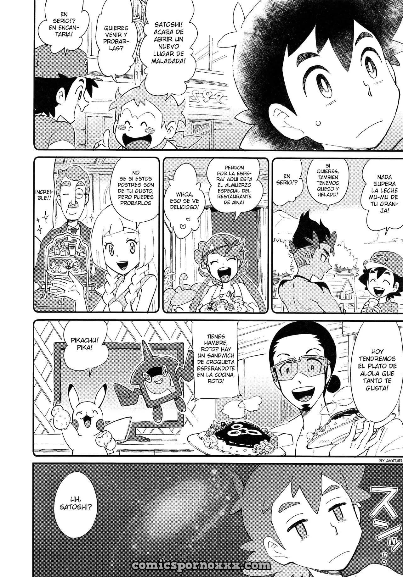 Ippai Taberu Kimi Ga Suki! (Pokémon Gay) - Página 3