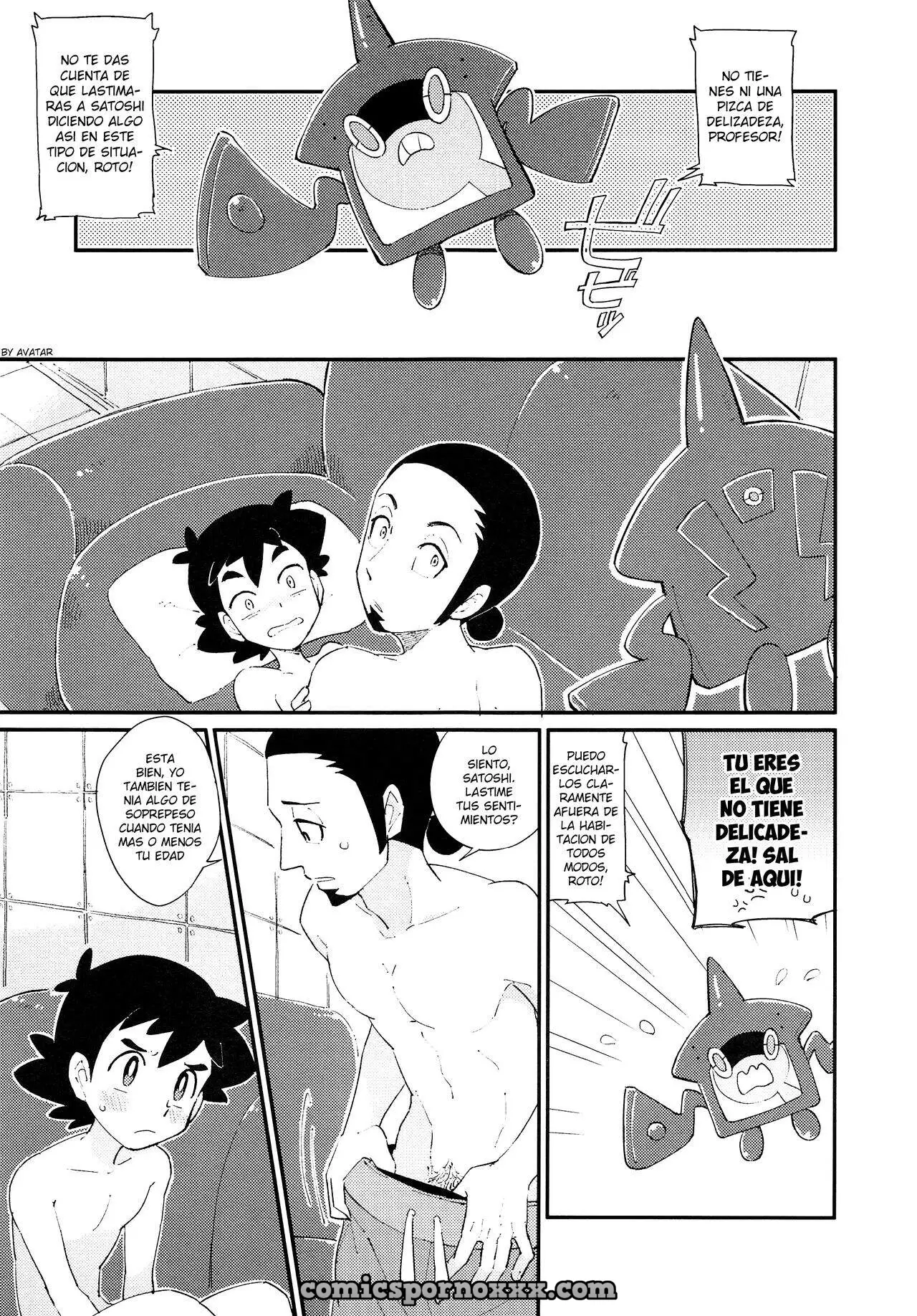 Ippai Taberu Kimi Ga Suki! (Pokémon Gay) - Página 4